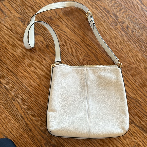 Coach Crossbody Tote in Cream - Picture 7 of 10